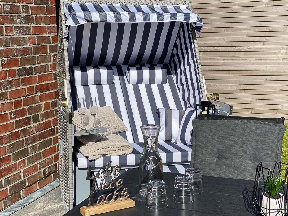 Ferienhaus „Küstenhäuschen“ - Terrasse